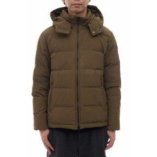 シップス(SHIPS)のシップス／SHIPS ダウンジャケット JKT アウター メンズ 男性 男性用ポリエステル オリーブ カーキ  114-55-0131 ALLIED FEATHER&DOWN ７００フィルパワー ホワイトグースダウン フード付き(ダッフルコート)