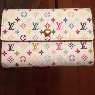 ルイヴィトン(LOUIS VUITTON)のルイヴィトンマルチカラーモノグラム財布(財布)