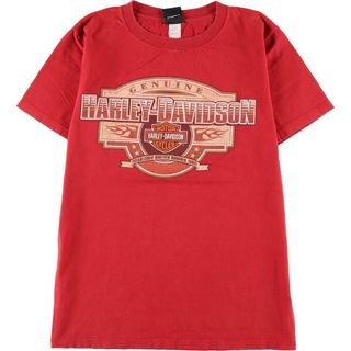 ハーレーダビッドソン Harley-Davidson 両面プリント モーターサイクル バイクTシャツ メンズS /eaa257040