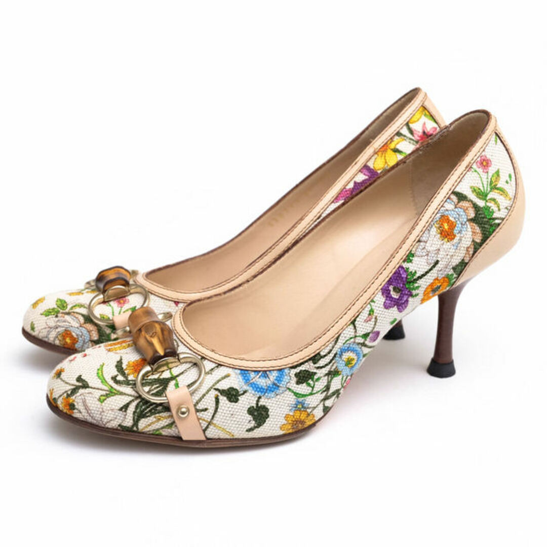 グッチ/GUCCI パンプス シューズ 靴 レディース 女性 女性用コットン