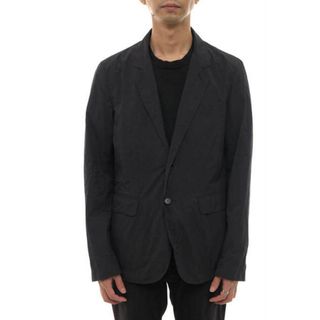 C.P. カンパニー／C.P. COMPANY テーラードジャケット ブレザー JKT アウター メンズ 男性 男性用ポリエステル ブラック 黒  ウォッシュ加工(ダッフルコート)