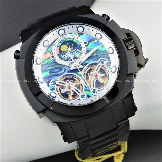 高級自動巻★ダブルオープンハート INVICTA Reserve 39578