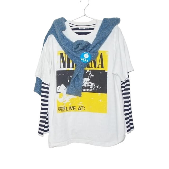 Santa Monica(サンタモニカ)の▪️90’s【NIRVANA】VINTAGE TEE レディースのトップス(Tシャツ(半袖/袖なし))の商品写真