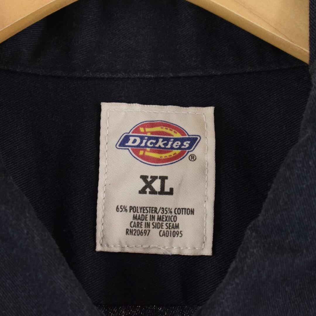 Dickies(ディッキーズ)の古着 ディッキーズ Dickies 半袖 ワークシャツ メンズXL /eaa252202 メンズのトップス(シャツ)の商品写真