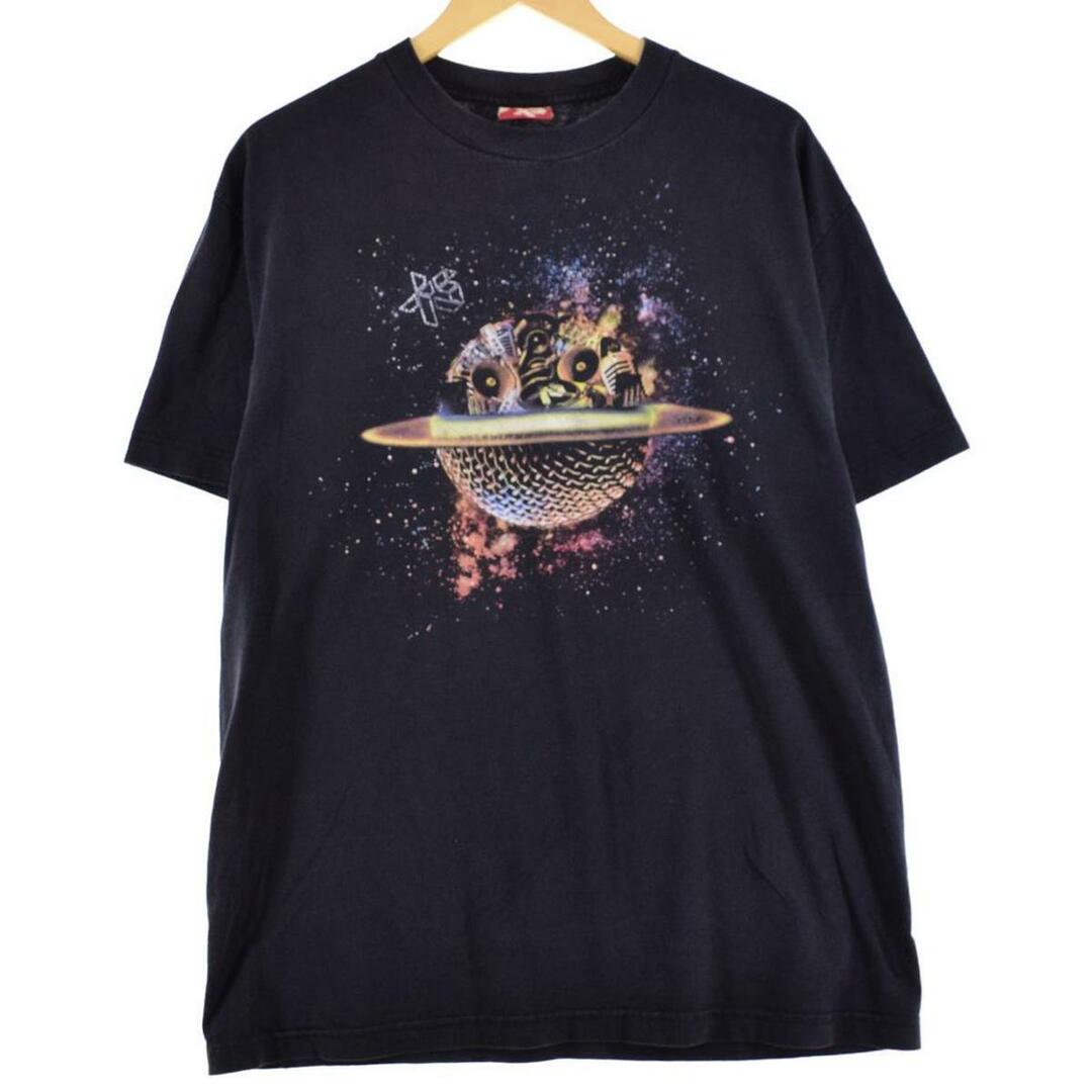 EXACT-SCIENCE プリントTシャツ USA製 メンズL /eaa244576