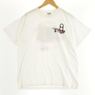 90年代 PowerPro by ONEITA 両面プリント プリントTシャツ メンズL ヴィンテージ /eaa359857