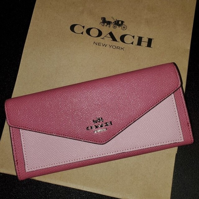 お得セット 新品未使用COACH コーチ 長財布 リストレット 黒 ブラック