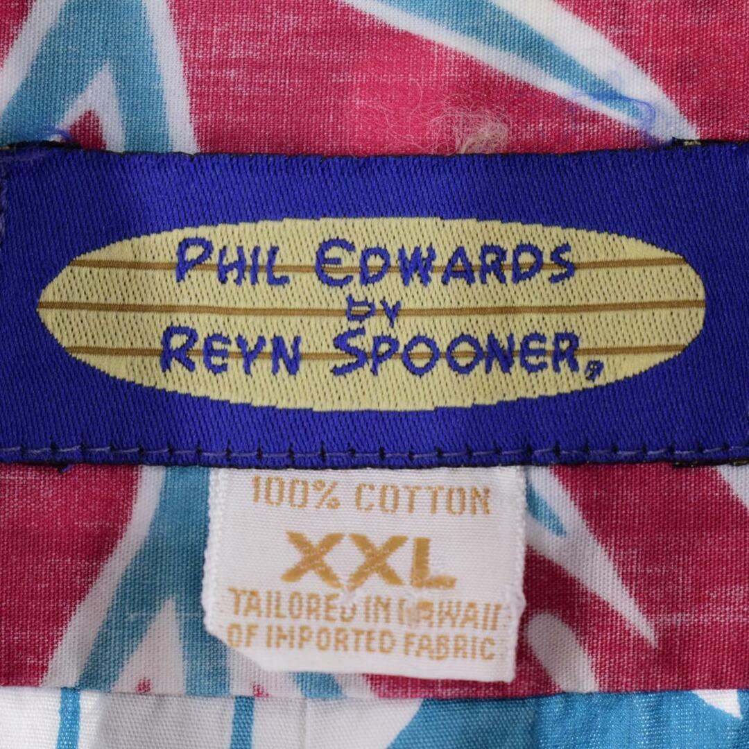 レインスプーナー REYNSPOONER PHIL EDWARDS 総柄 花柄 プルオーバー ...