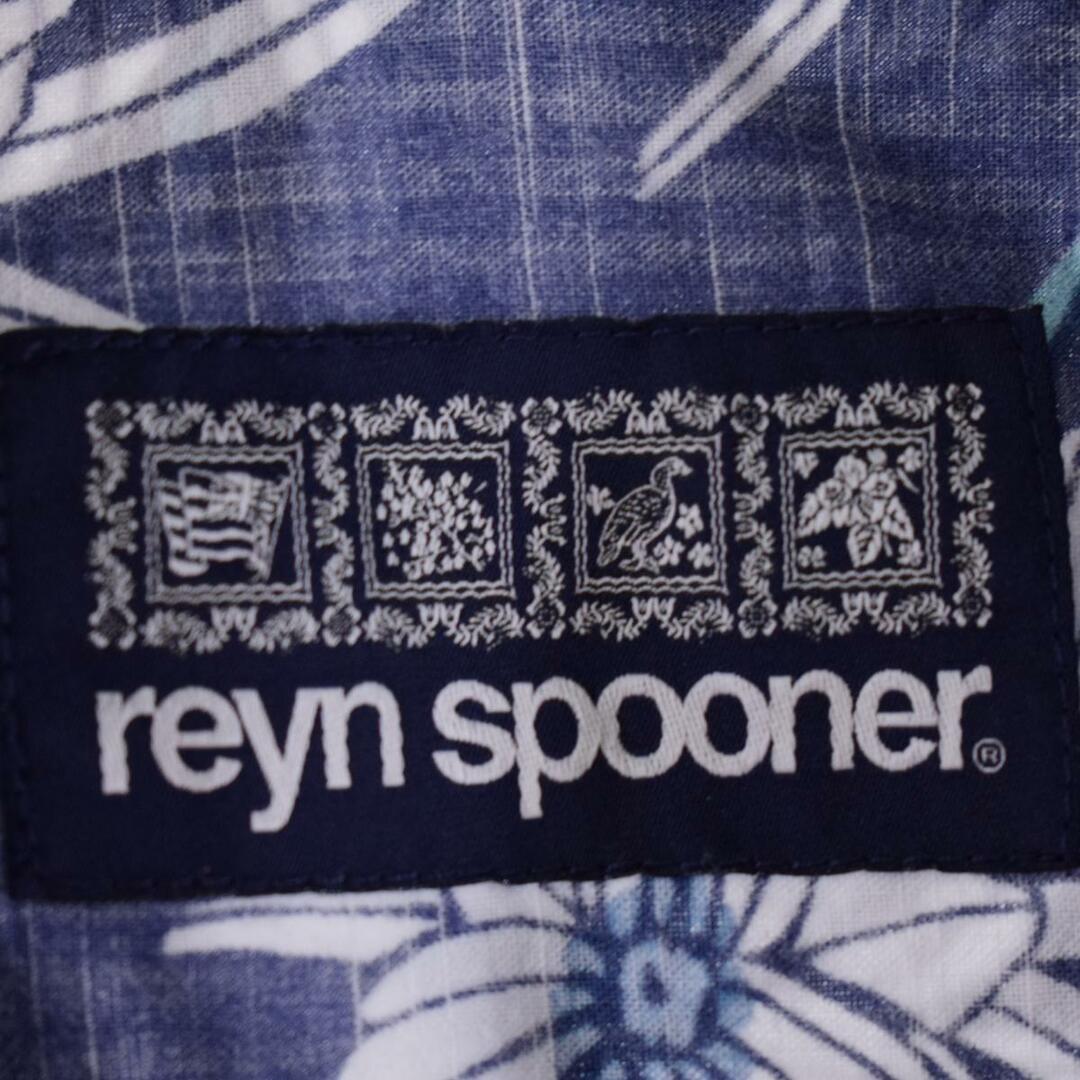 Reyn Spooner(レインスプーナー)の古着 レインスプーナー REYNSPOONER 総柄 ボタニカル柄 ボタンダウン ハワイアンアロハシャツ ハワイ製 メンズL /eaa265502 メンズのトップス(シャツ)の商品写真