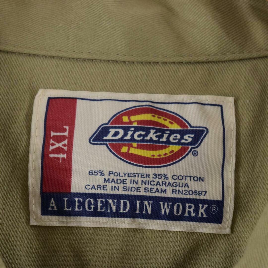 Dickies(ディッキーズ)の古着 ディッキーズ Dickies 半袖 ワークシャツ フリーサイズ /eaa244955 メンズのトップス(シャツ)の商品写真