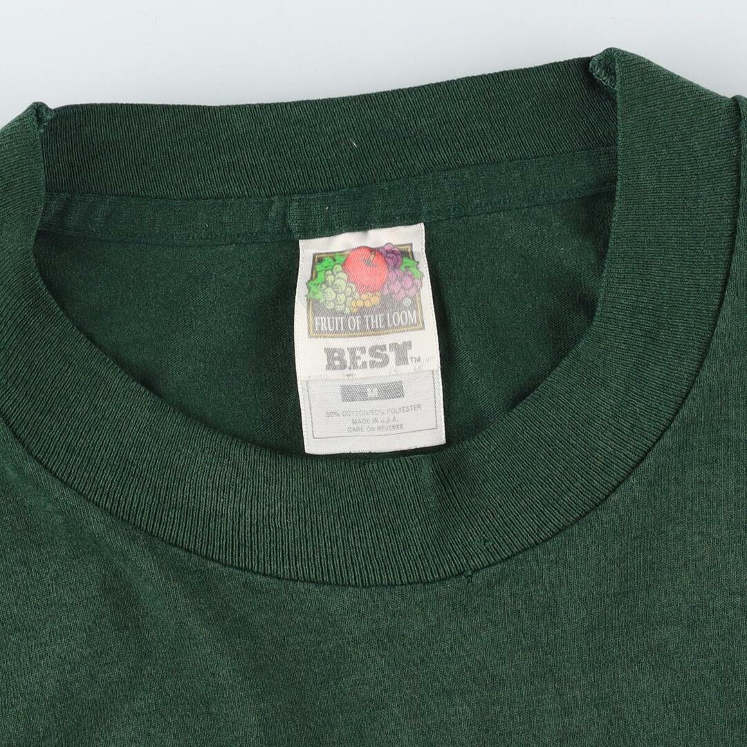 90年代 フルーツオブザルーム FRUIT OF THE LOOM BEST カレッジTシャツ USA製 メンズS ヴィンテージ /eaa252622