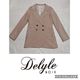 デイライルノアール(Delyle NOIR)のDelyle ジャケット ベージュ ピンクベージュ(テーラードジャケット)