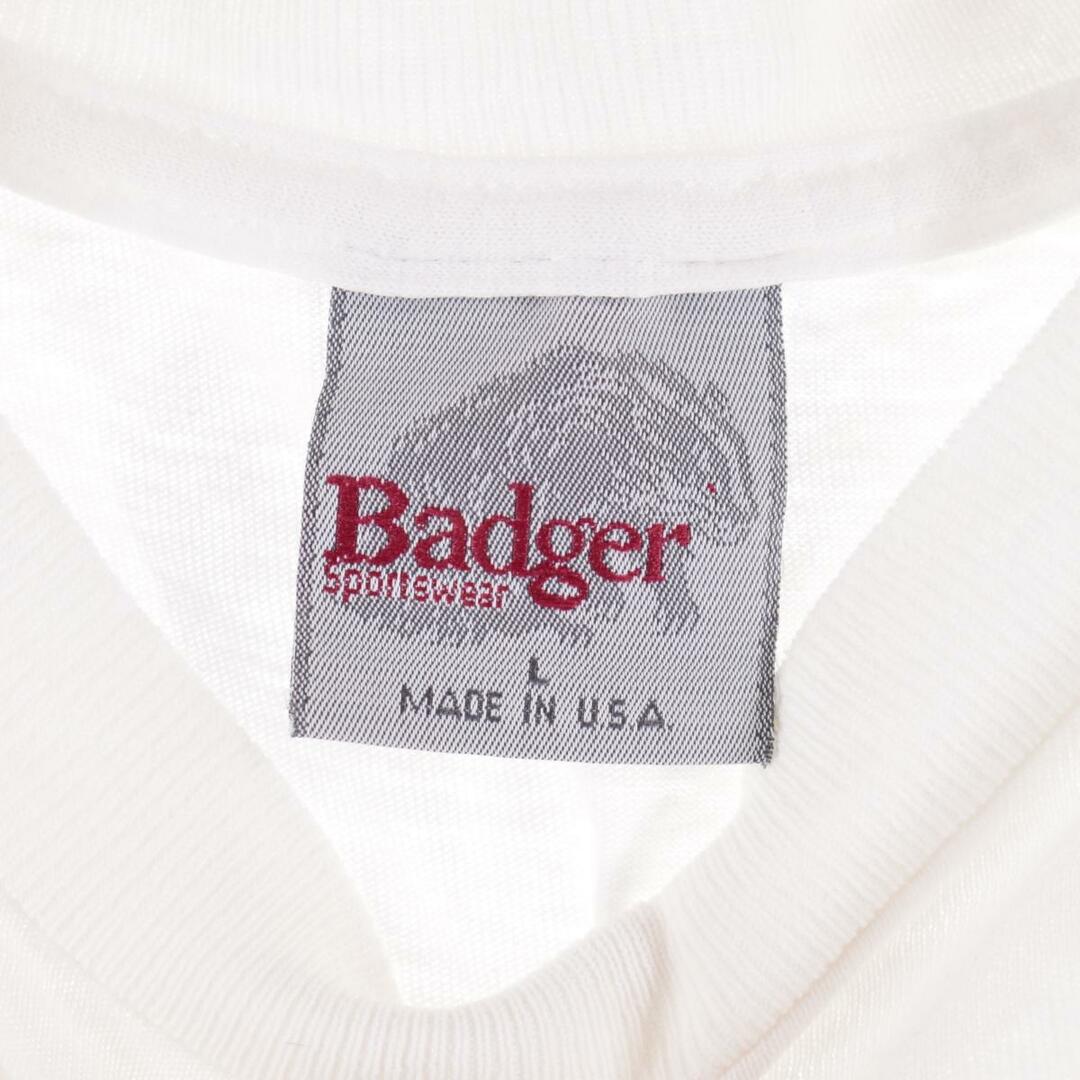 90年代 Badger Mr. POTATO HEAD ミスターポテトヘッド キャラクタープリントTシャツ USA製 メンズL ヴィンテージ /eaa264663