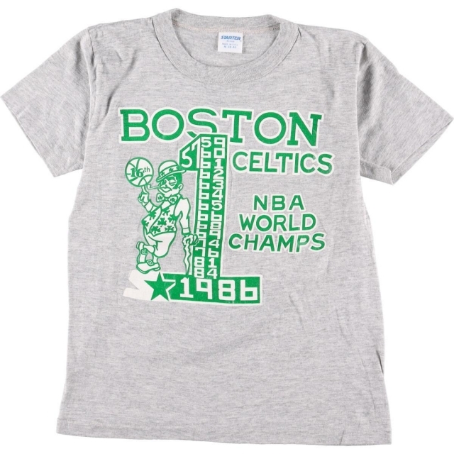 STARTER - 古着 80年代 スターター Starter NBA BOSTON CELTICS ...