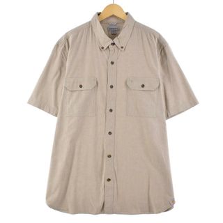 カーハート(carhartt)の古着 カーハート Carhartt RELAXED FIT 半袖 ボタンダウン ワークシャツ メンズXXL /eaa265436(シャツ)