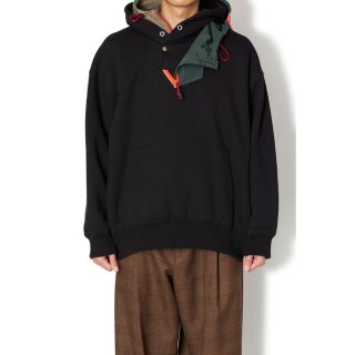 カラー(kolor)のkolor 22WCM-T08206 Black size1(パーカー)