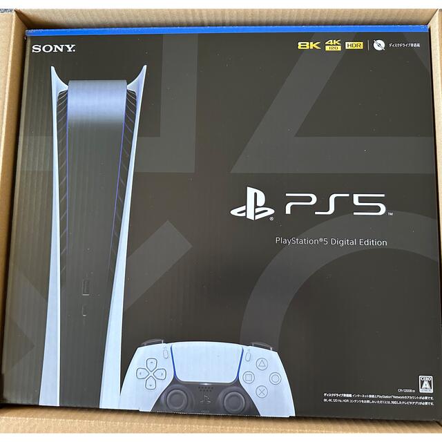 PS5 デジタルエディション　本体　新品　PlayStation5本体エンタメホビー
