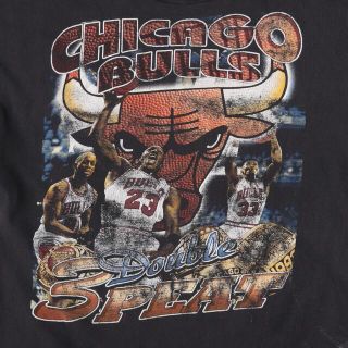 90年代 SALEM SPRTSWEAR NBA CHICAGOBULLS シカゴブルズ スポーツプリントTシャツ USA製 メンズXL ヴィンテージ /eaa322367