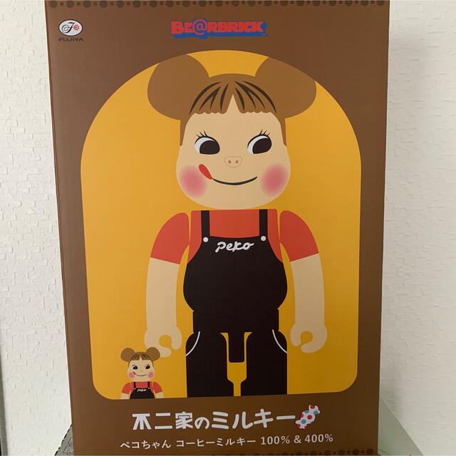 BE@RBRICK ベアブリックペコちゃん コーヒーミルキー400%のみ BE@RBRICK ベアブリックペコちゃん コーヒーミルキー400%のみ