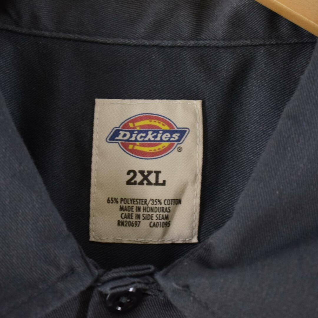 ディッキーズ Dickies 半袖 ワークシャツ メンズXXL /eaa266946