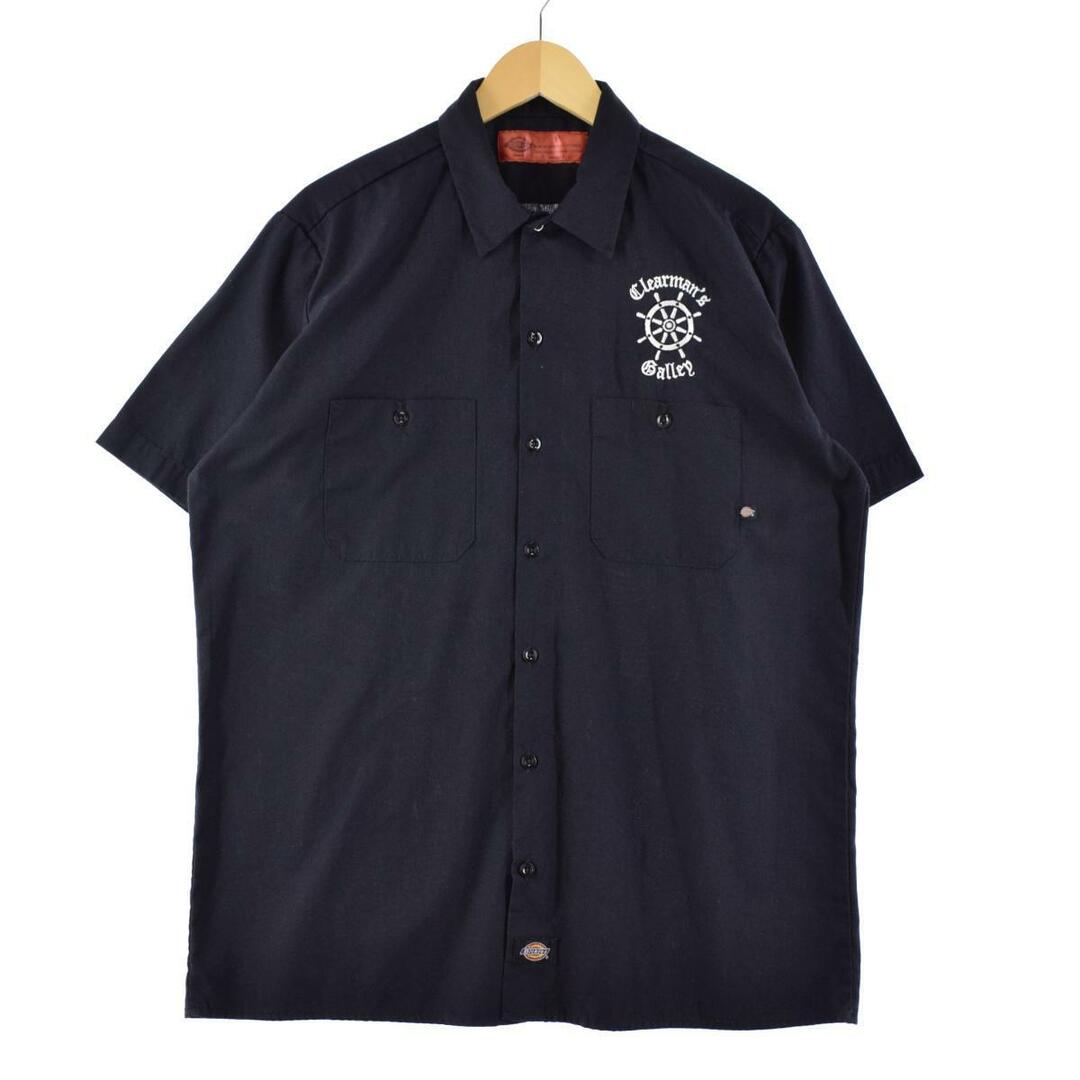 ディッキーズ Dickies 半袖 ワークシャツ メンズL /eaa266938