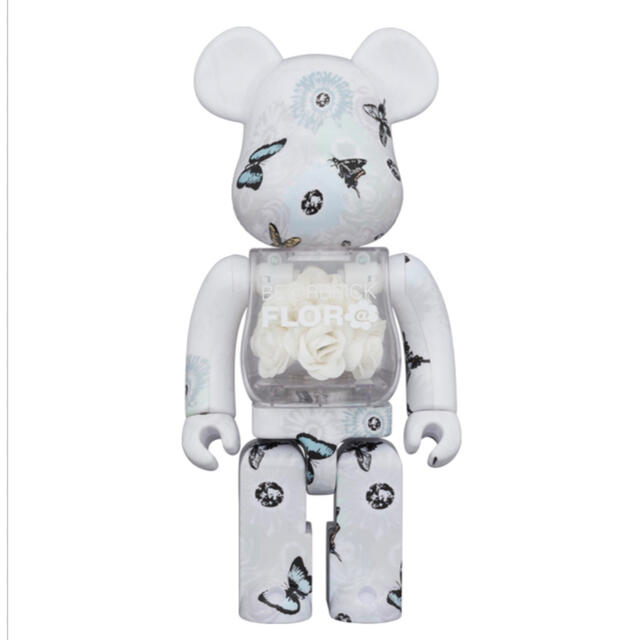 BE@RBRICK FLOR@ SILVERフィギュア