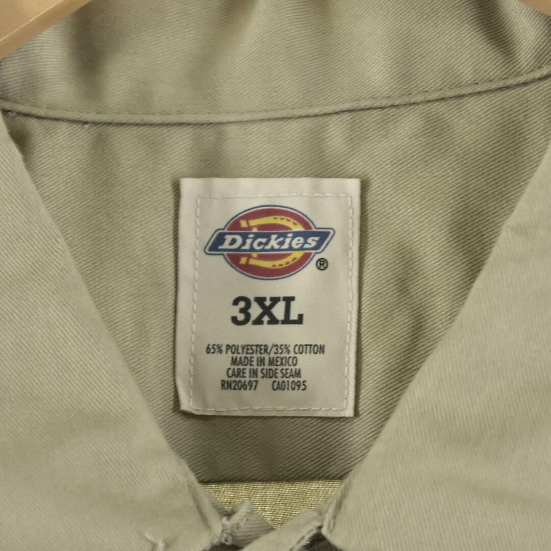 ビッグサイズ ディッキーズ Dickies 半袖 ワークシャツ メンズXXXL /eaa268703