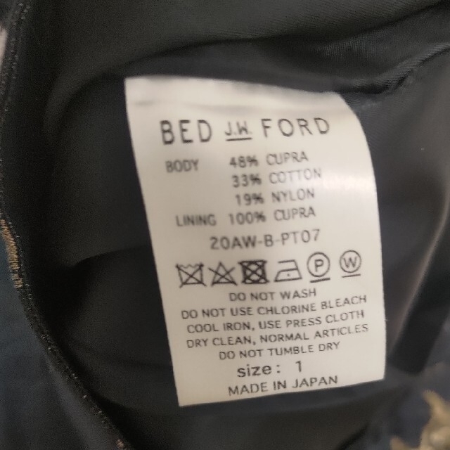 BED J.W. FORD - 米津玄師 綾野剛 着用 bed.jw.ford 21aw ジャガード
