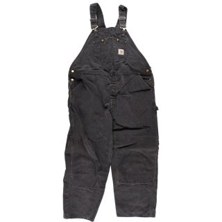 カーハート(carhartt)の古着 ビックサイズ カーハート Carhartt ダック地 ダブルニー オーバーオール メンズw48 /eaa238233(サロペット/オーバーオール)