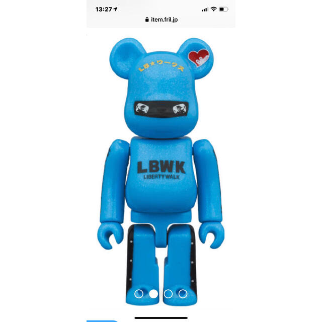 MEDICOMTOYLBWK BE@RBRICK リバンナくん