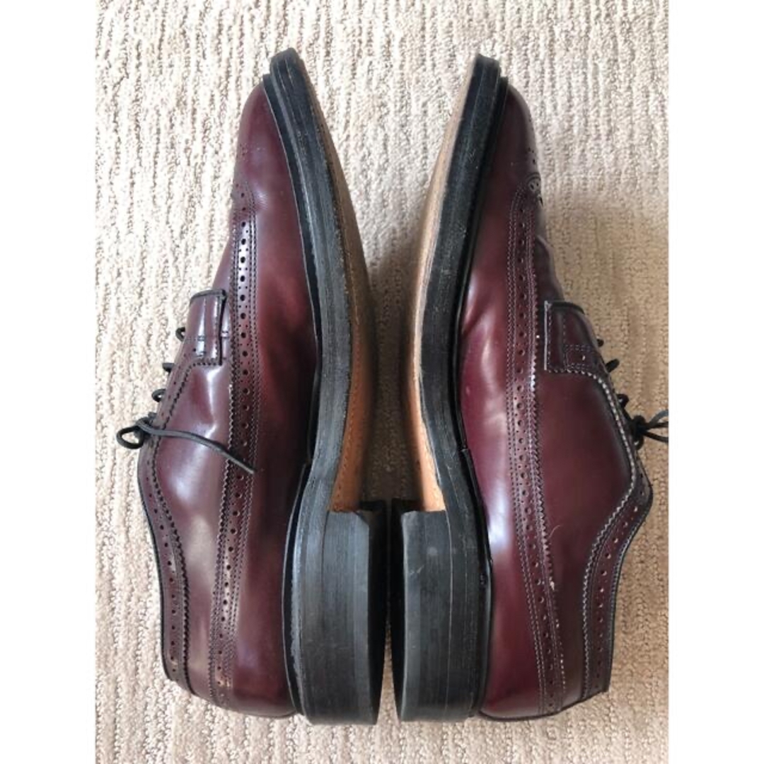 靴/シューズ超美品　ALLEN EDMONDS アレンエドモンズ ウィングチップシューズ