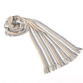 ミッソーニ(MISSONI)の【中古】ミッソーニ Missoni ウールアクリル マフラー【メンズ】(マフラー)