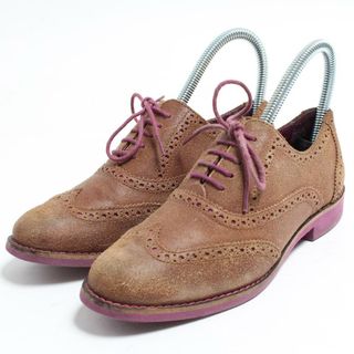 コールハーン(Cole Haan)の古着 コールハーン COLEHAAN ウイングチップシューズ 5.5B レディース22.5cm /saa008139(ローファー/革靴)