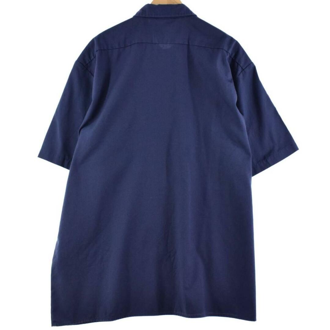 Dickies(ディッキーズ)の古着 ビッグサイズ ディッキーズ Dickies 半袖 ワークシャツ メンズXXXL /eaa268002 メンズのトップス(シャツ)の商品写真