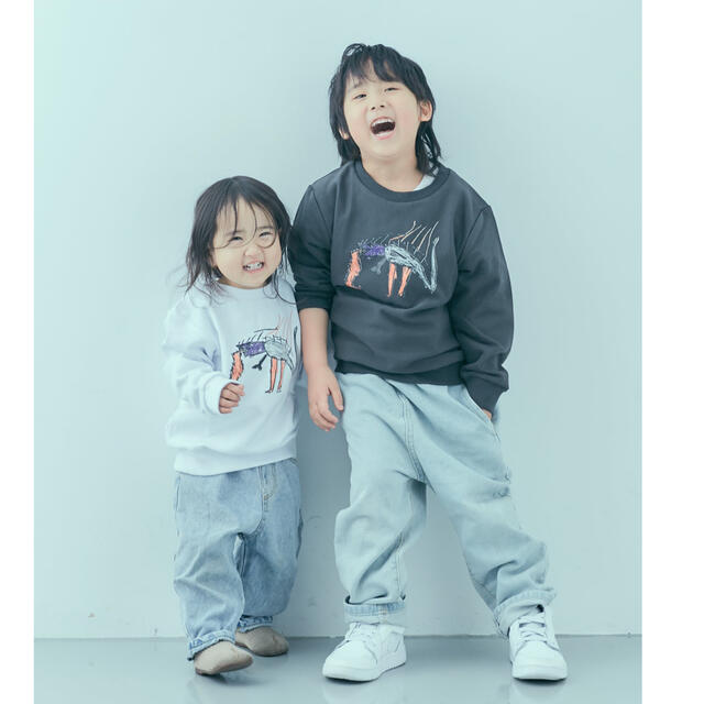 mite kids unisex wanpaku trainer キッズ/ベビー/マタニティのキッズ服男の子用(90cm~)(Tシャツ/カットソー)の商品写真