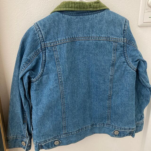 F.O.KIDS(エフオーキッズ)の中綿デニムジャケット120 キッズ/ベビー/マタニティのキッズ服男の子用(90cm~)(ジャケット/上着)の商品写真