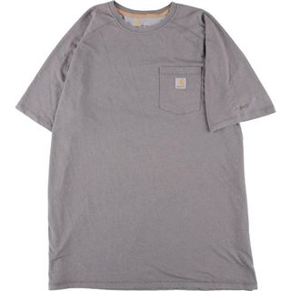 カーハート(carhartt)の古着 カーハート Carhartt FORCE 半袖 ワンポイントロゴポケットTシャツ メンズXXL /eaa257695(Tシャツ/カットソー(半袖/袖なし))