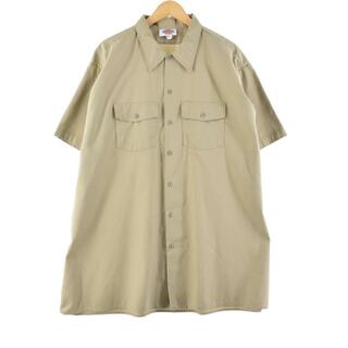 ディッキーズ Dickies 半袖 ワークシャツ フリーサイズ /eaa268773