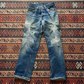 リーバイス(Levi's)の60’s  Levi's 501 BIG E ボタン裏刻印 4 デニム パンツ(デニム/ジーンズ)