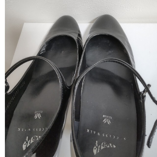 Wacoal(ワコール)のワコールサクセスウォークパンプス23.5EEエナメル レディースの靴/シューズ(ハイヒール/パンプス)の商品写真