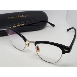 白山眼鏡店 Timeworn AtLast アットラスト サーモントブローメガネ
