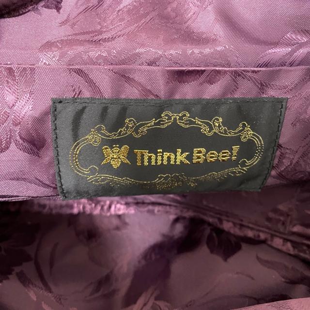 Think Bee!(シンクビー)のシンクビー ハンドバッグ - パイル×レザー レディースのバッグ(ハンドバッグ)の商品写真