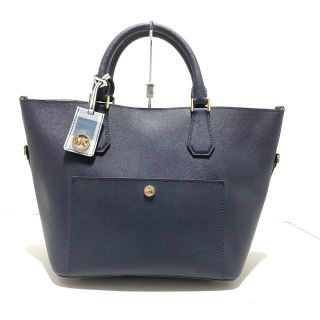 Michael Kors - マイケルコース トートバッグ - ネイビーの通販 by ...