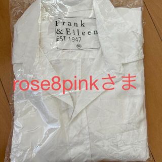 フランクアンドアイリーン(Frank&Eileen)のフランクアンドアイリーン　コットンシャツ　rose8pink様専用(シャツ/ブラウス(長袖/七分))