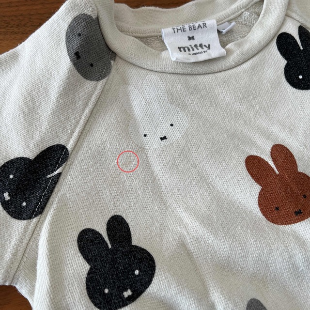 Miffy トレーナー　12-18M キッズ/ベビー/マタニティのベビー服(~85cm)(トレーナー)の商品写真