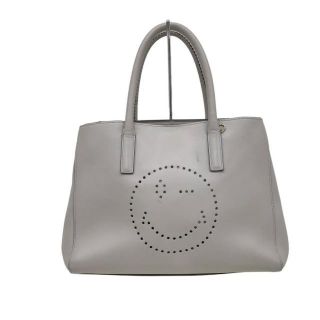 ⭕️ Anya Hindmarch トートバッグ 大容量 グレー