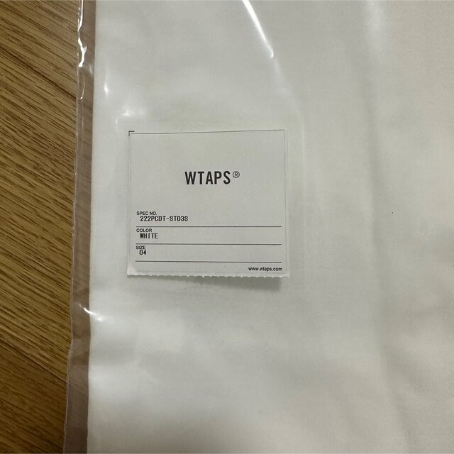 Wtaps NO.24 白 ホワイト WHITE L 222PCDT-ST03S 4