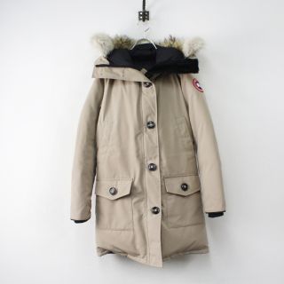 カナダグース(CANADA GOOSE)のCANADA GOOSE カナダグース 2600JL  BRONTE PARKA ダウンコート S/ベージュ【2400013015479】(その他)