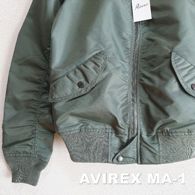 AVIREX(アヴィレックス)の【AVIREX】L-2B J-7448A フライトジャケット タグ付未使用 レディースのジャケット/アウター(ミリタリージャケット)の商品写真