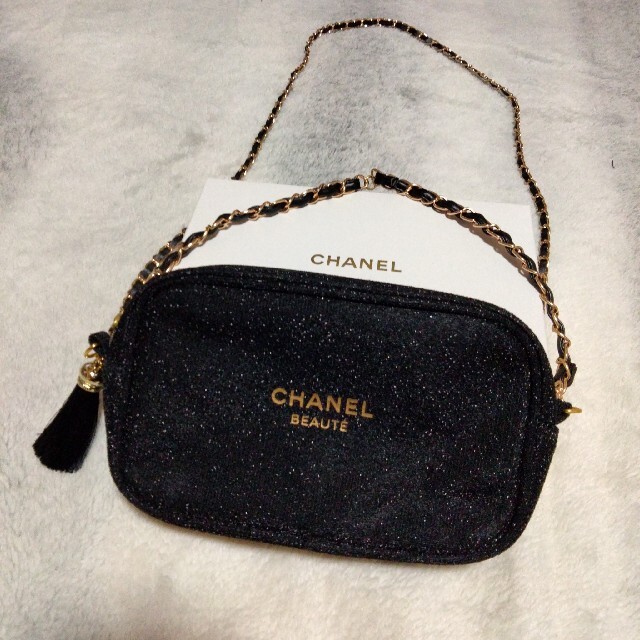 CHANELノベルティポーチ | gellonautos.cl